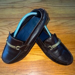 Cole Haan Shoes Provincetown BTDRVII Loafers Brown Pebbled C26141 Mens Sz 9.5